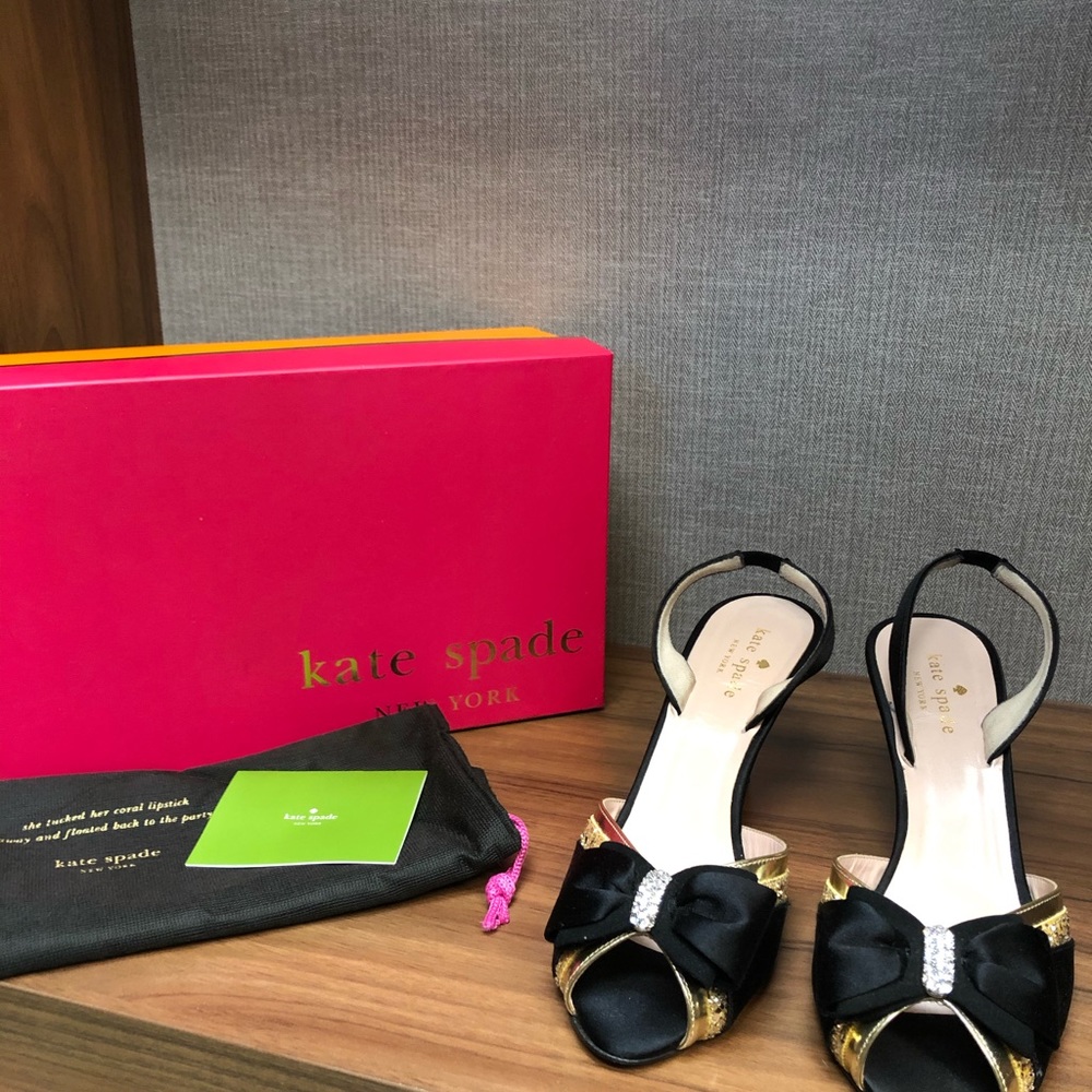 Kate Spade Satin NYE heel-MAKE AN OFFER💕